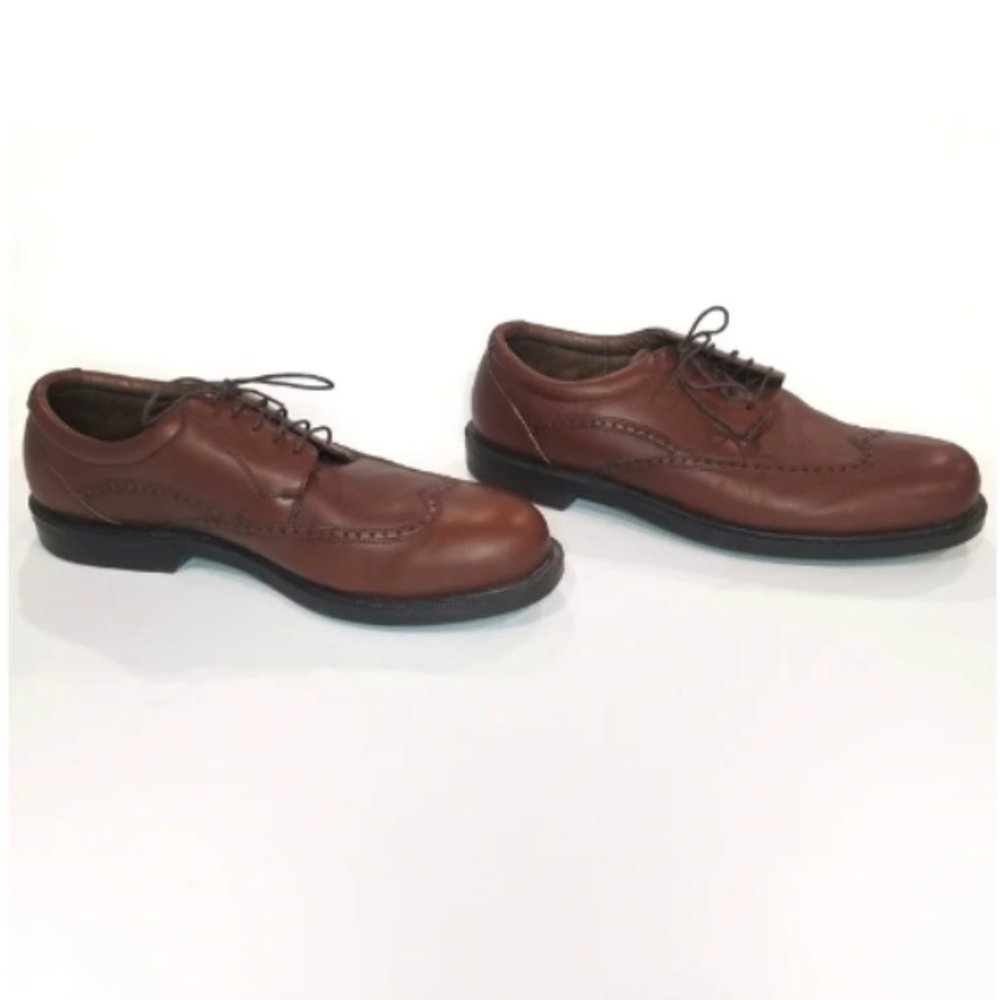 Florsheim Wingtip Oxfords Brown Cognac Men's Size 14